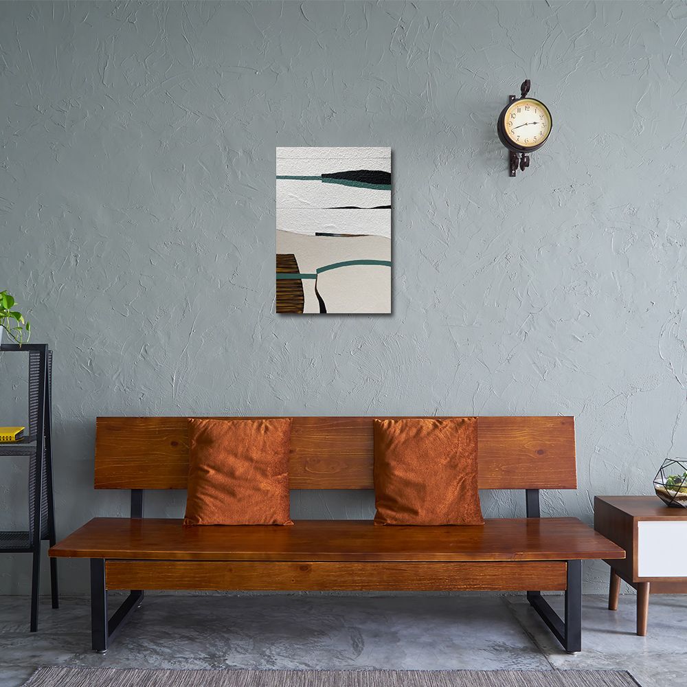 御畫房 當代國家級展覽畫家 抽象系列手繪油畫70×100cm(DB-169)