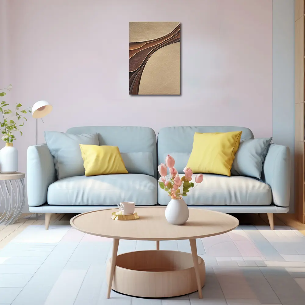 御畫房 當代國家級展覽畫家 抽象系列手繪油畫70×100cm(DB-175)