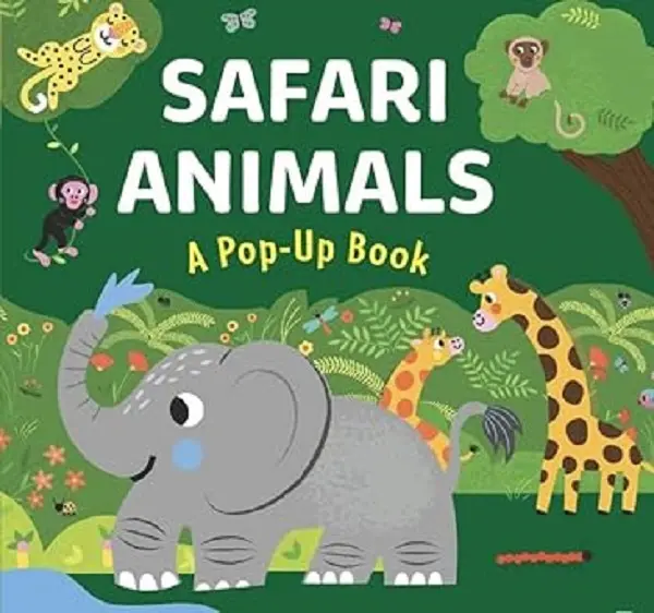 【認識非洲大草原】Safari Animals: A Pop-Up Book