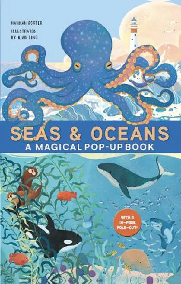 【探索神奇海洋生態】Seas & Oceans: A Magical Pop-Up Book