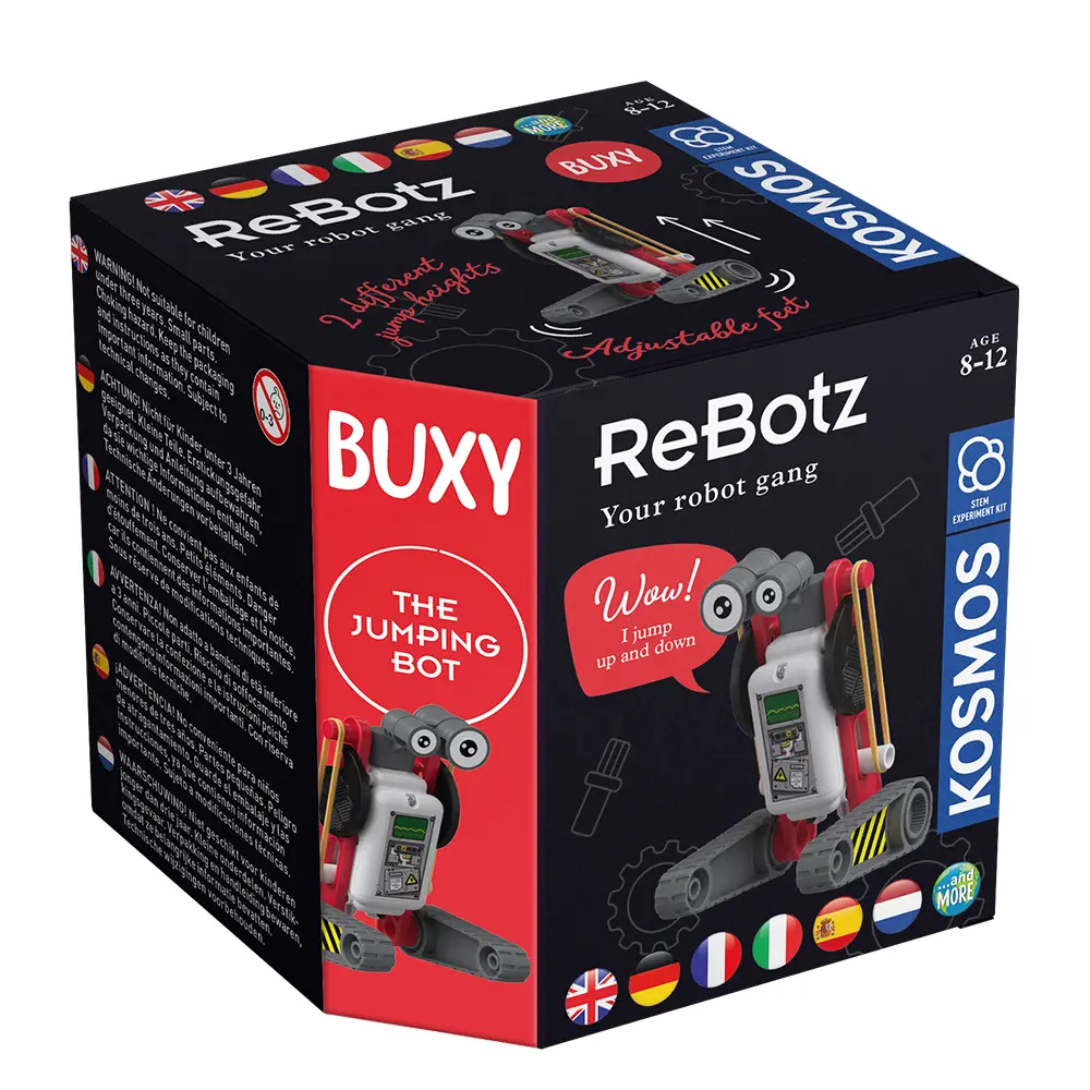 每次組裝都是一次實驗➤ReBotz再生機器人/ 柴犬Buxy