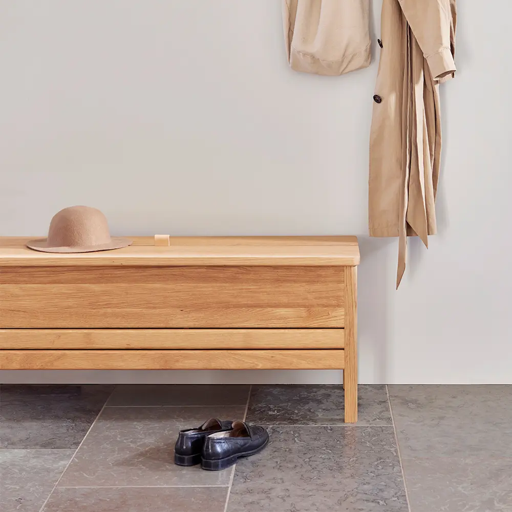 北歐櫥窗/Form & Refine A Line Storage Bench 111 收納長凳(橡木)