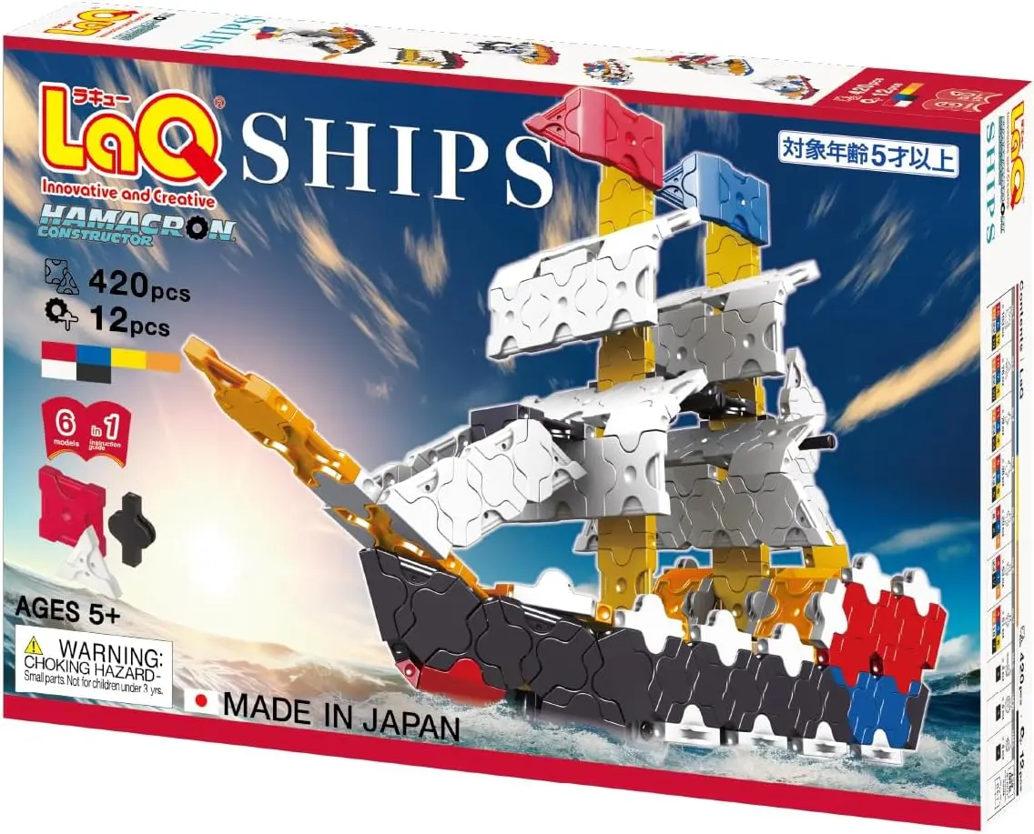 LaQ海上船隊/ 420pcs+12pcs