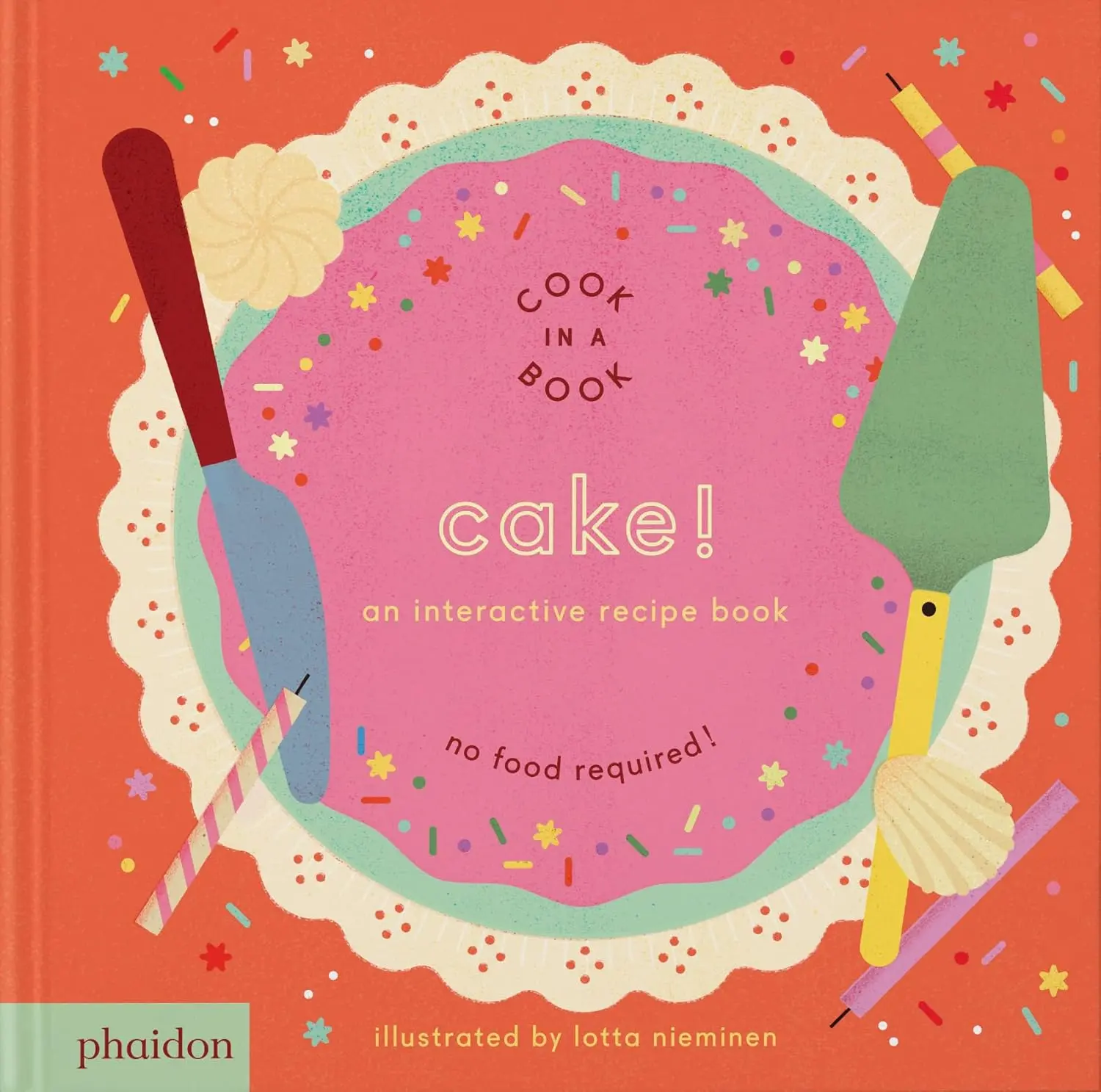 翻翻拉拉🍰超有趣互動食譜書➤Cake!: An Interactive Recipe Book