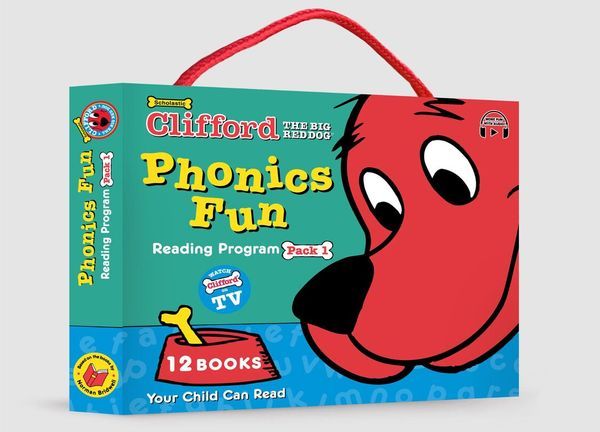 Clifford the Big Red Dog: Phonics Fun Reading Program Pack 1 (+StoryPlus/12冊合售)