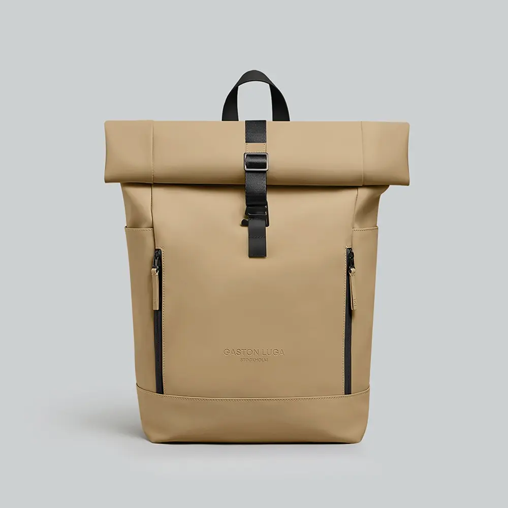 Gaston Luga Spläsh Rolltop 14吋後背包/ 拿鐵色