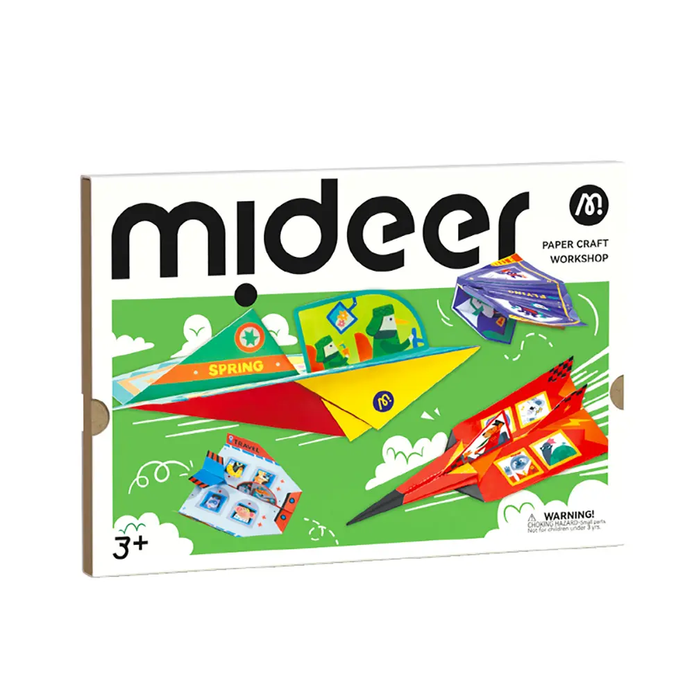 Mideer摺紙藝術DIY遊戲組/ 飛行日記