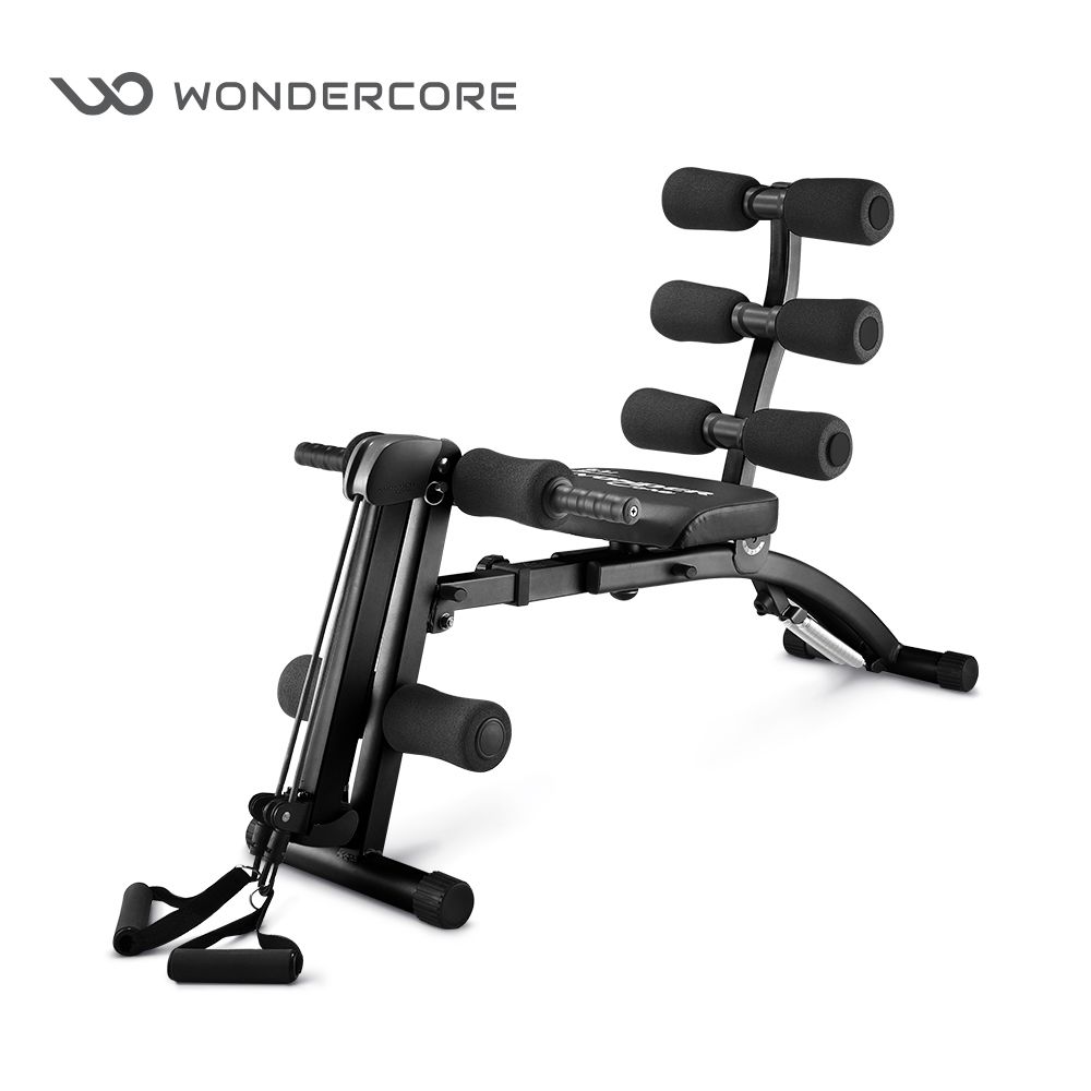 Wonder Core 萬達康 全能塑體健身機-強化升級版 (暗黑色) 健腹機/健腹椅/重訓椅/重訓機/健身椅/健身機/划船機