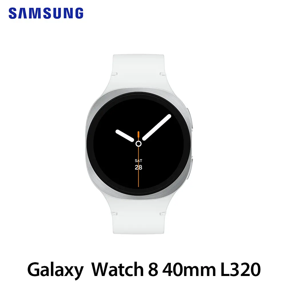 【預購】SAMSUNG 三星 Galaxy Watch 8 40mm 藍牙版 智慧手錶 L320/ 冰川銀