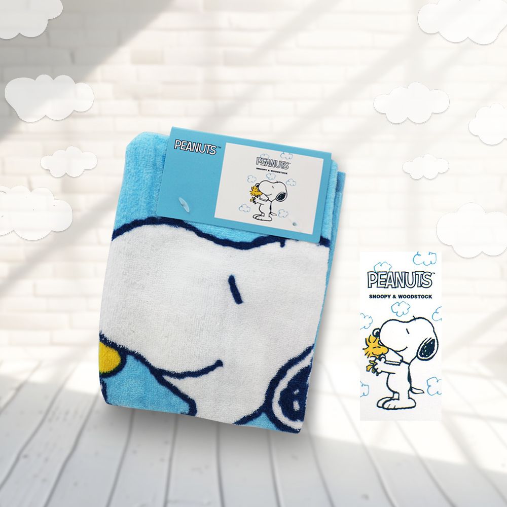 SNOOPY史努比童巾-27x54cm-6條入