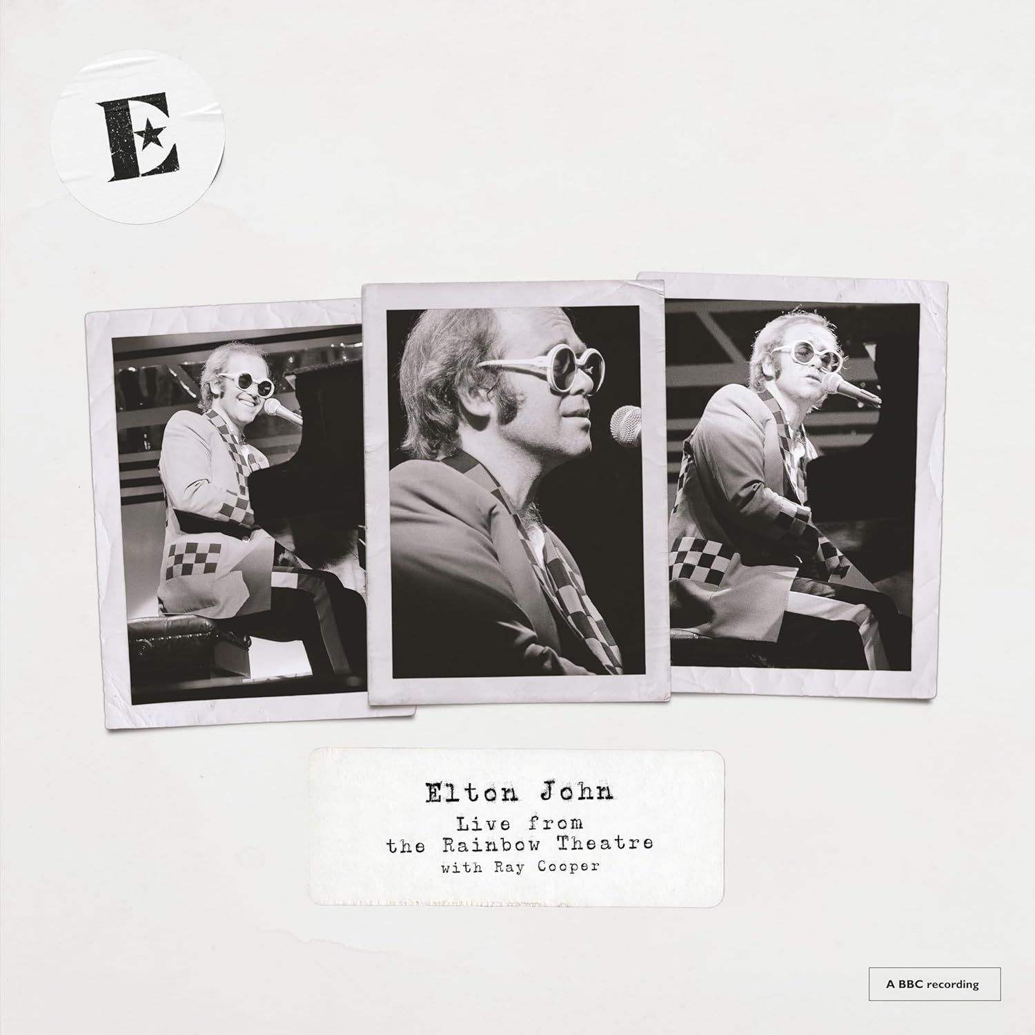Elton John with Ray Cooper: Live From The Rainbow Theatre (Black Vinyl)