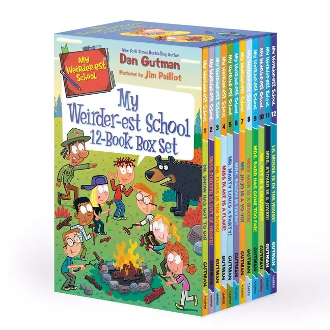 我的瘋狂學校 超值組➤My Weirder-est School系列套書 (12冊合售)