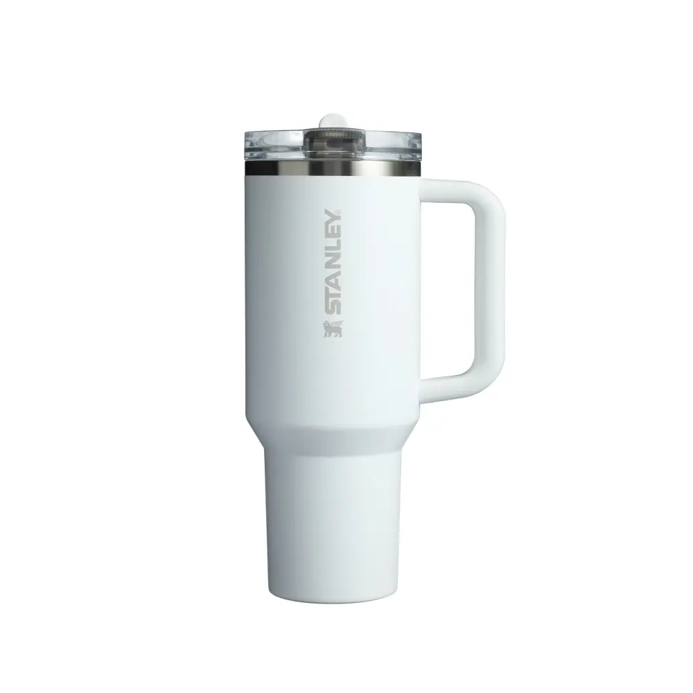 STANLEY防漏吸管隨手杯/ 1.18L/ 冰雪白