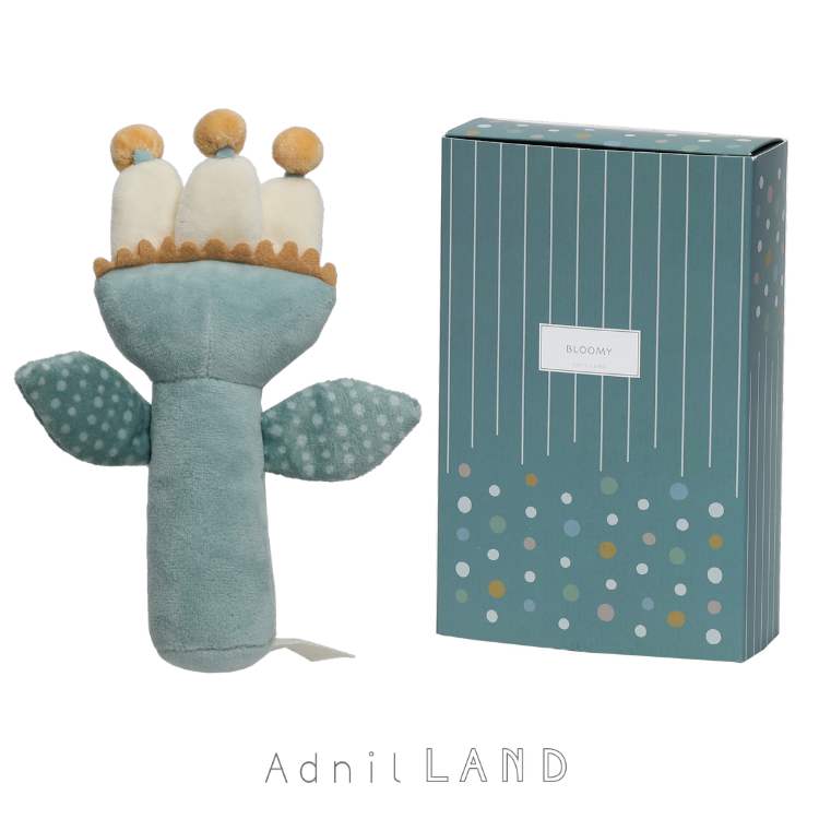 【日本Adnil LAND】花仙子安撫手搖鈴/ LINNET黃仙子