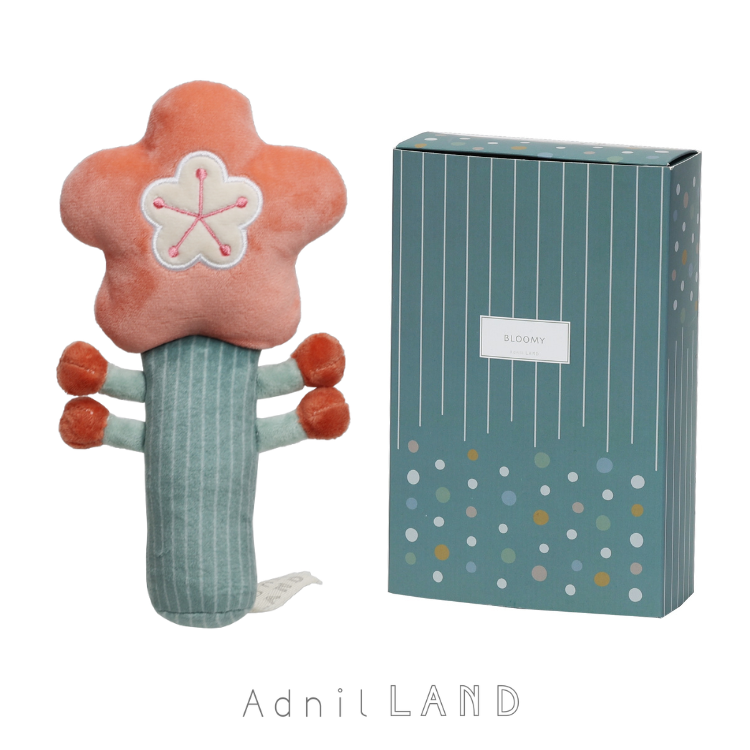 讓寶寶笑開花➤【日本Adnil LAND】花仙子安撫手搖鈴/ TIANA紅仙子