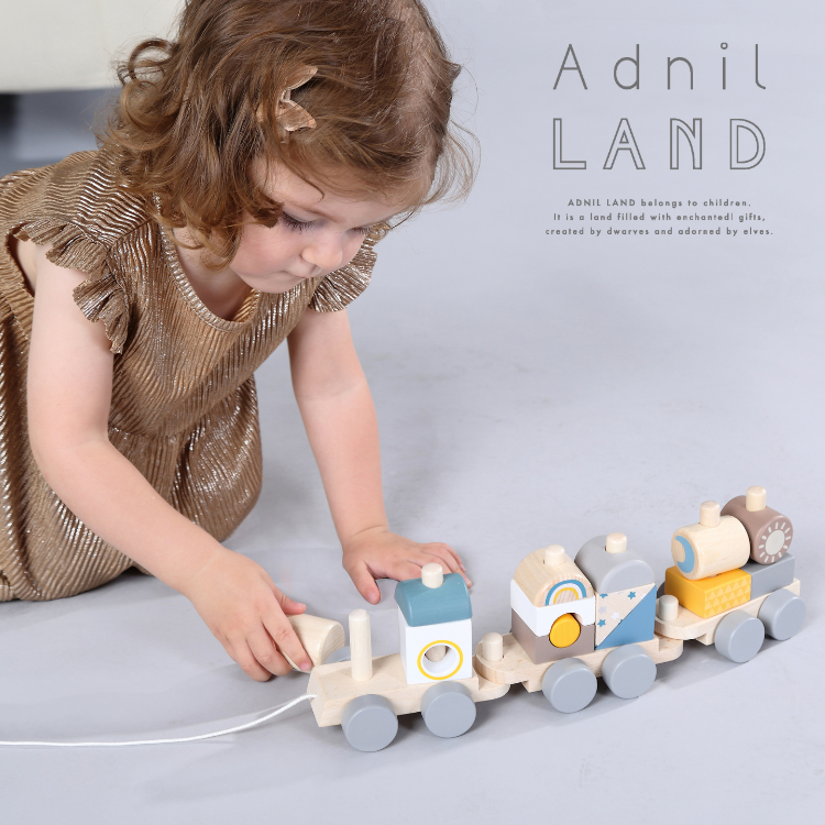 【日本Adnil LAND】一起去散步吧! 積木火車