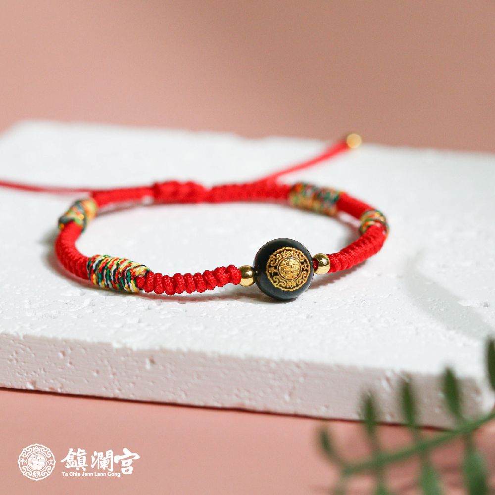 鎮瀾宮×天后五色守護平安繩/ 活力寶寶紅