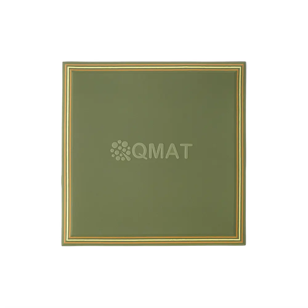 【QMAT】30mm超慢跑墊/ 綠葉秋黃