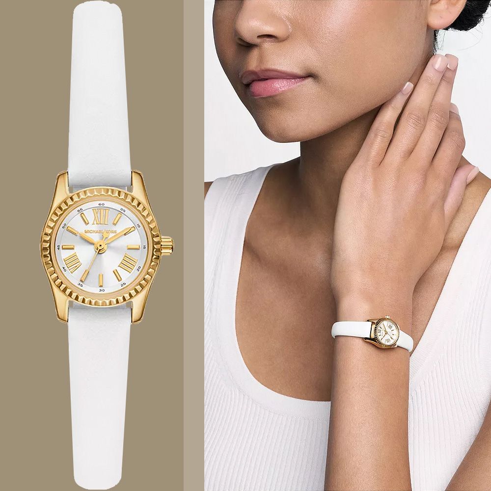 Michael Kors MK Lexington 優雅環刻迷你小錶徑女錶-19mm/ MK4900