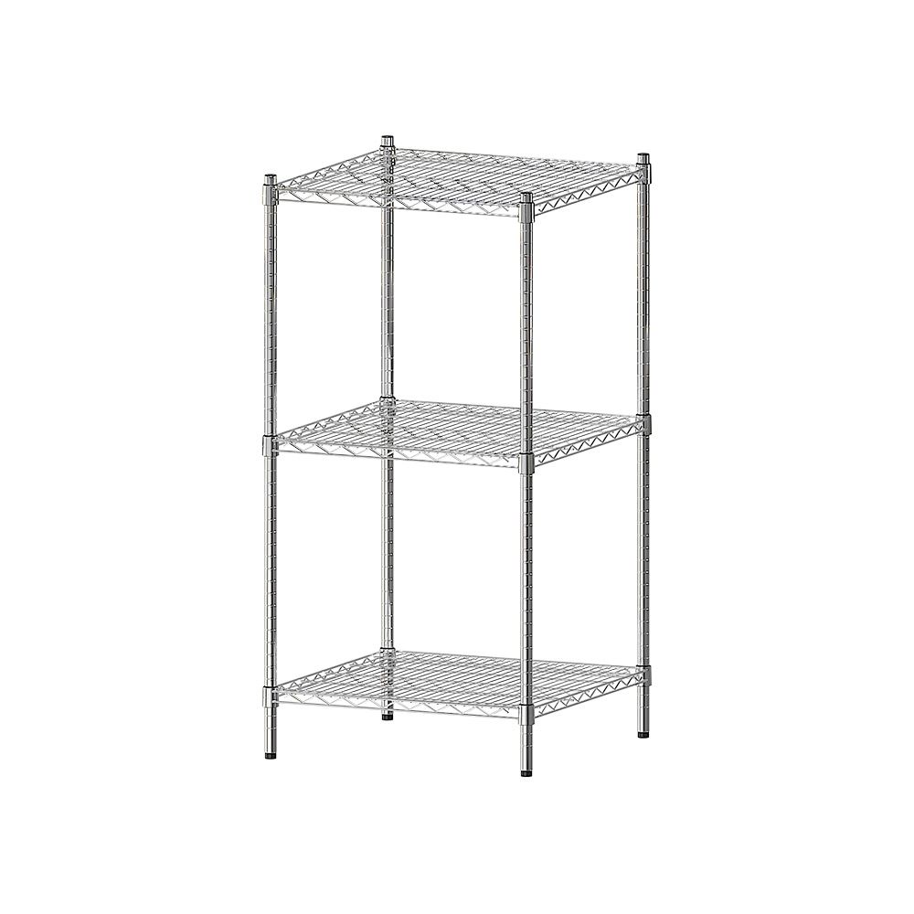 【dayneeds】荷重型 60x60x120公分 三層電鍍(鎖管)波浪架
