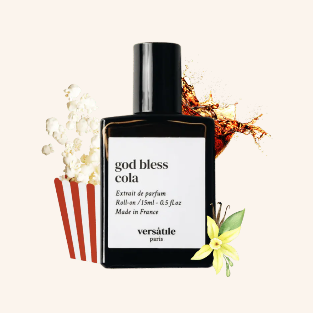 Versatile Paris God bless cola 可樂爆米花滾珠香氛油