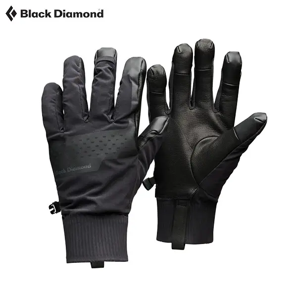 【Black Diamond】ALPINE SOFTSHELL GLOVES 觸控保暖手套 / 防風防水 / 戶外必備(黑)/ L