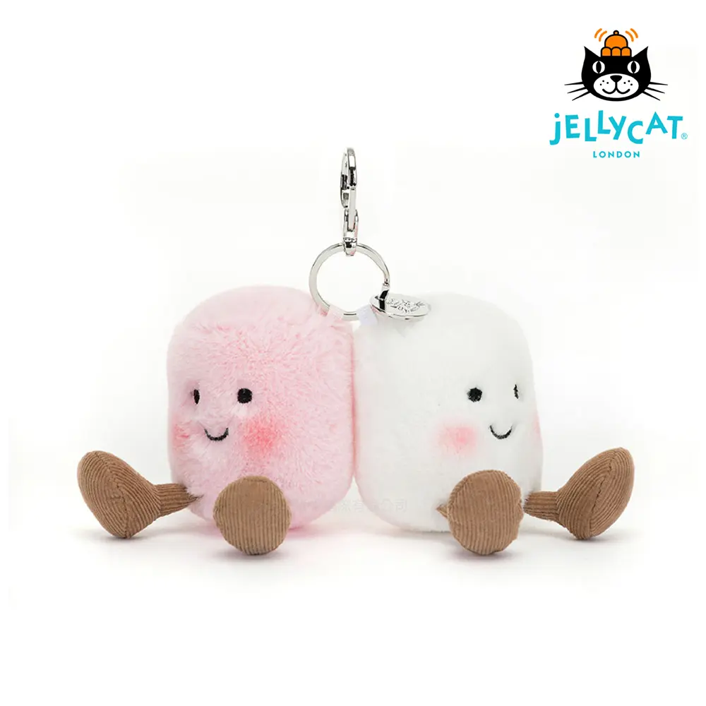 Jellycat吊飾/鑰匙圈/ 棉花糖
