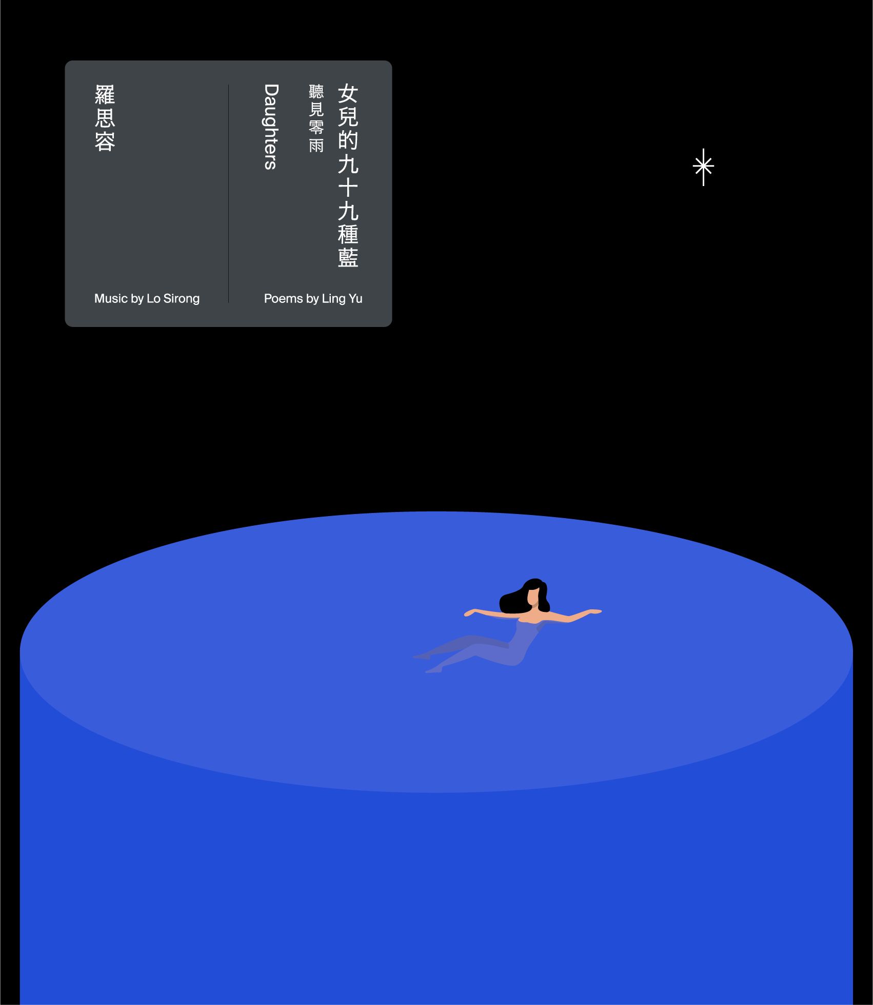 女兒的九十九種藍: 聽見零雨 (CD)