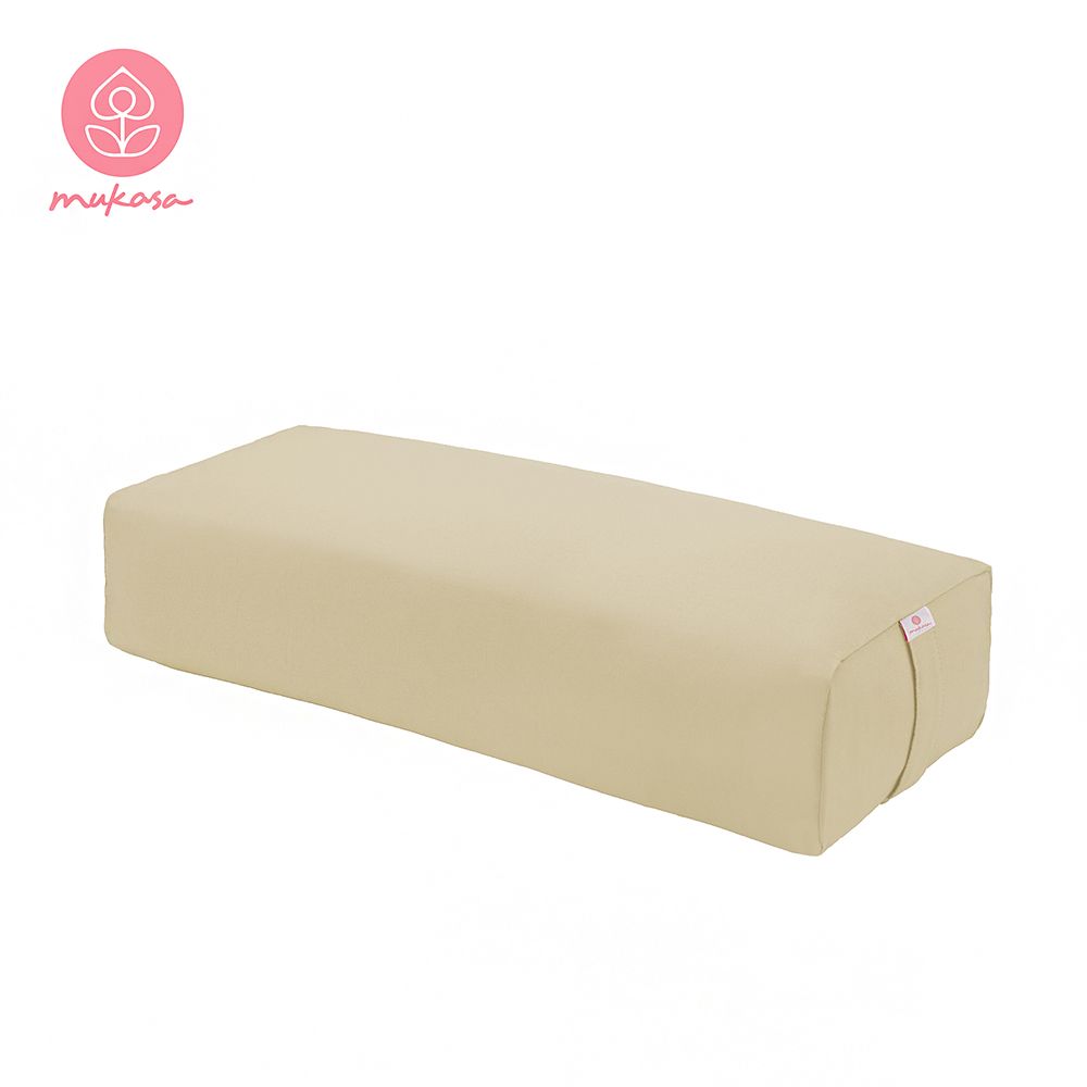 【Mukasa】瑜珈抱枕 - 燕麥奶 - MUK-25514