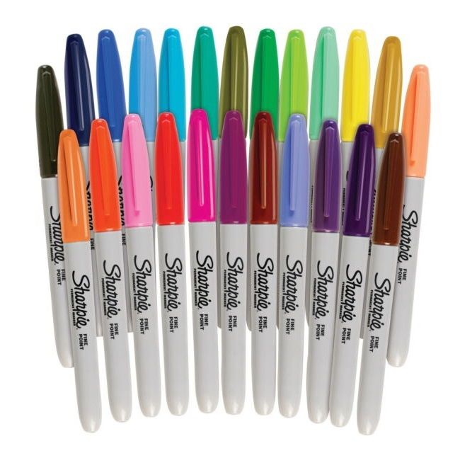 Sharpie 24色粗字萬用筆組