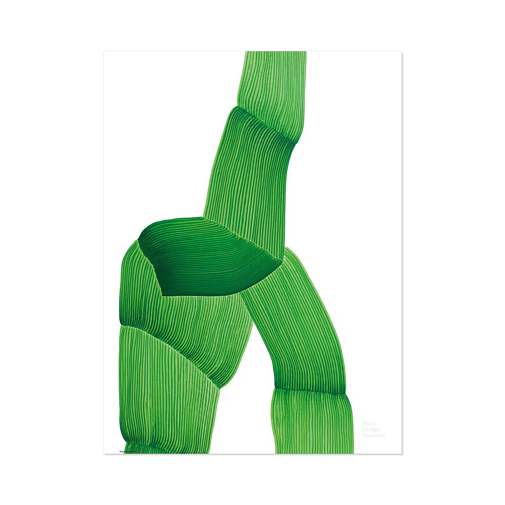 北歐櫥窗/Vitra Ronan Bouroullec 藝術海報(蒼綠)