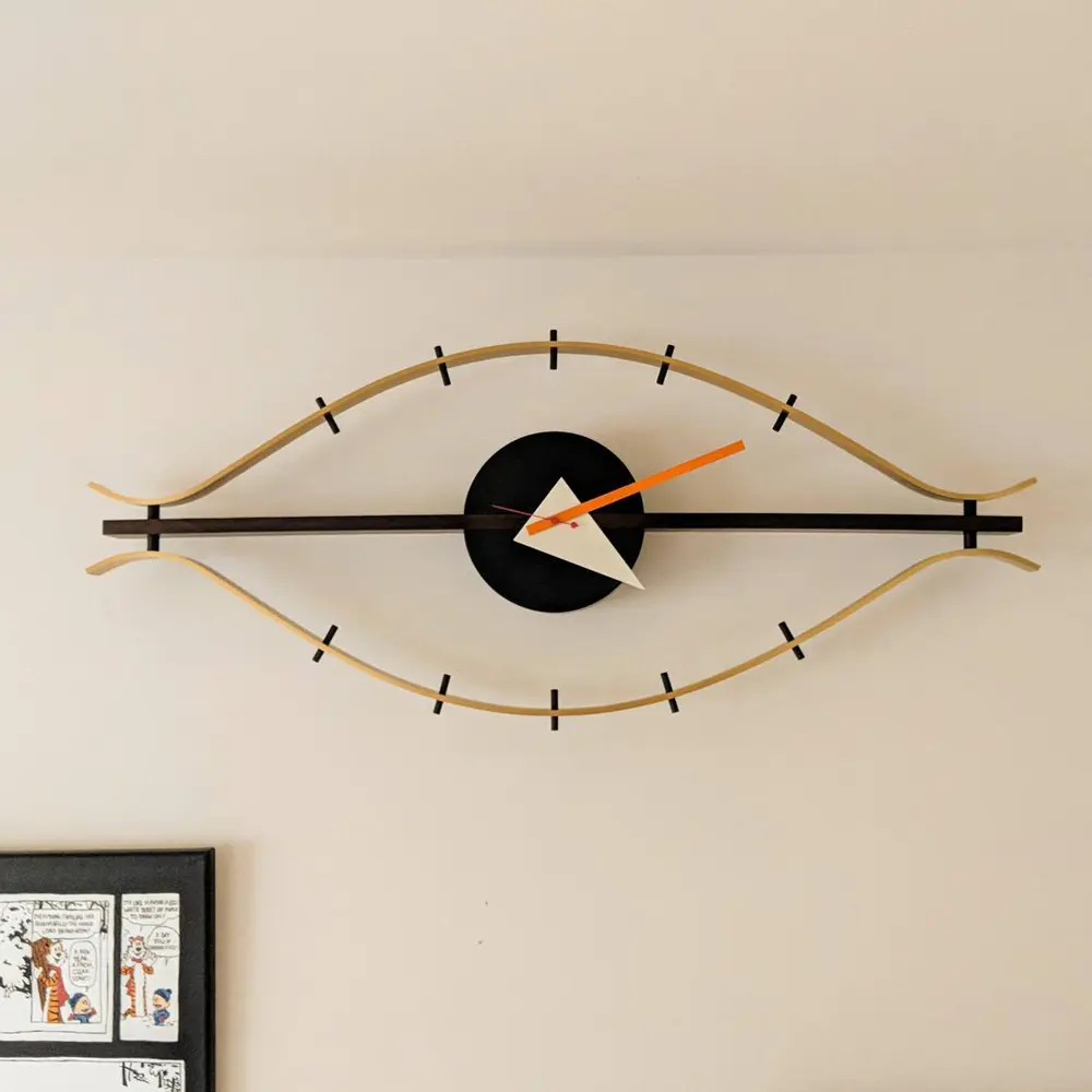 美國設計大師之作➤北歐櫥窗 Vitra Eye Clock 眼瞳掛鐘
