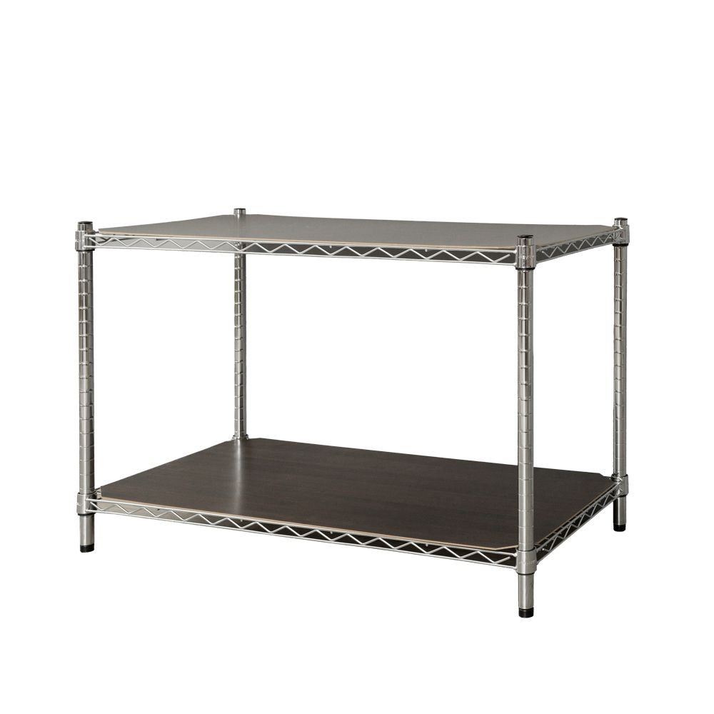 【dayneeds】輕型 90x45x60公分 二層電鍍(鎖管)波浪架