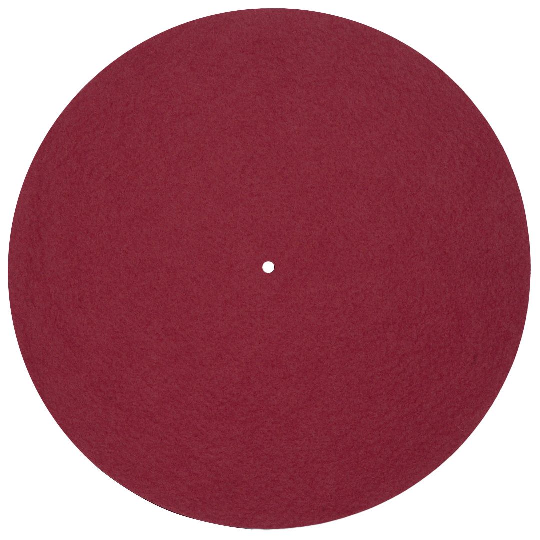 Pro-Ject Felt Mat轉盤墊 (12" Slipmat)/ 暗紅色