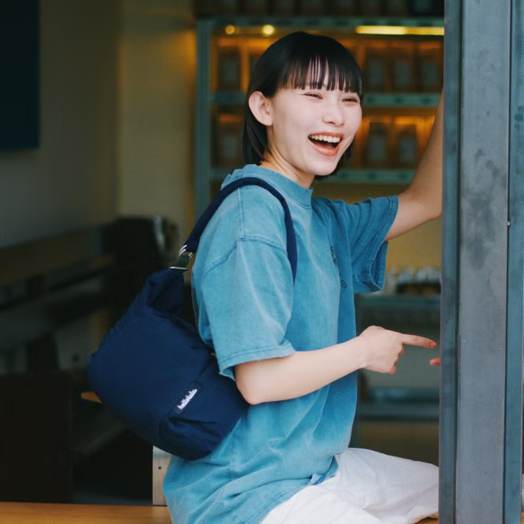 hellolulu MILO日常輕便肩背包/ S/ 莓藍