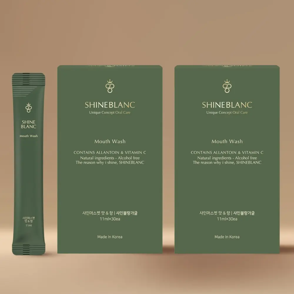 SHINE BLANC 潔淨清新漱口水-麝香葡萄(11mlx30包入)