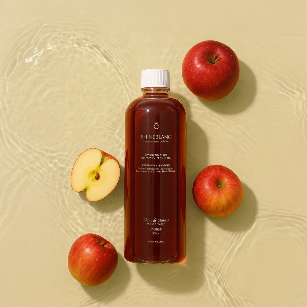SHINE BLANC 潔淨清新漱口水-清香蘋果(500ml)
