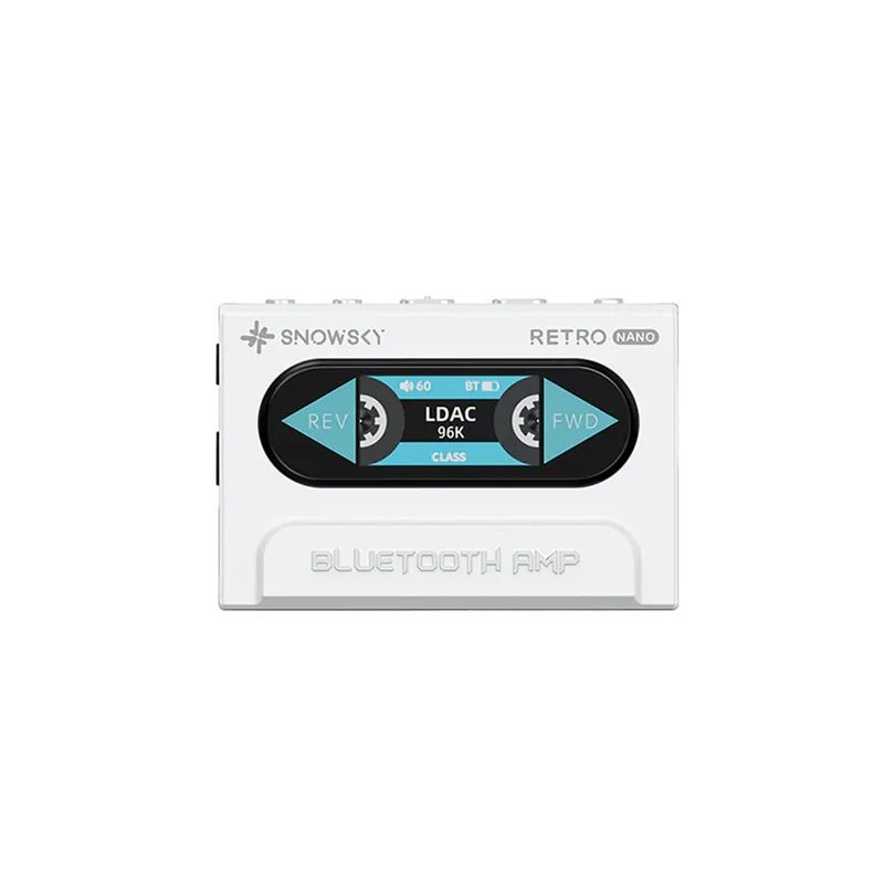 FiiO X SNOWSKY RETRO NANO 隨身藍牙音樂接收器/ 白色款