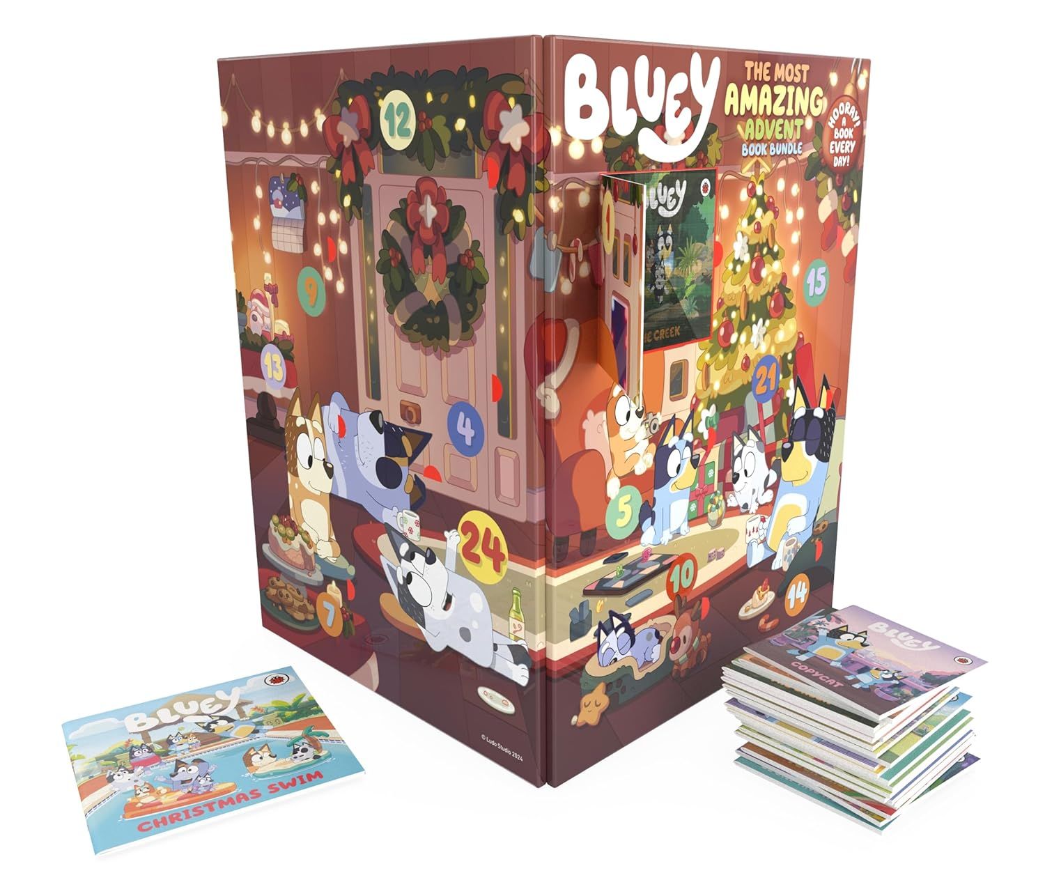 【聖誕降臨曆 新品到】Bluey: The Most Amazing Advent Book Bundle