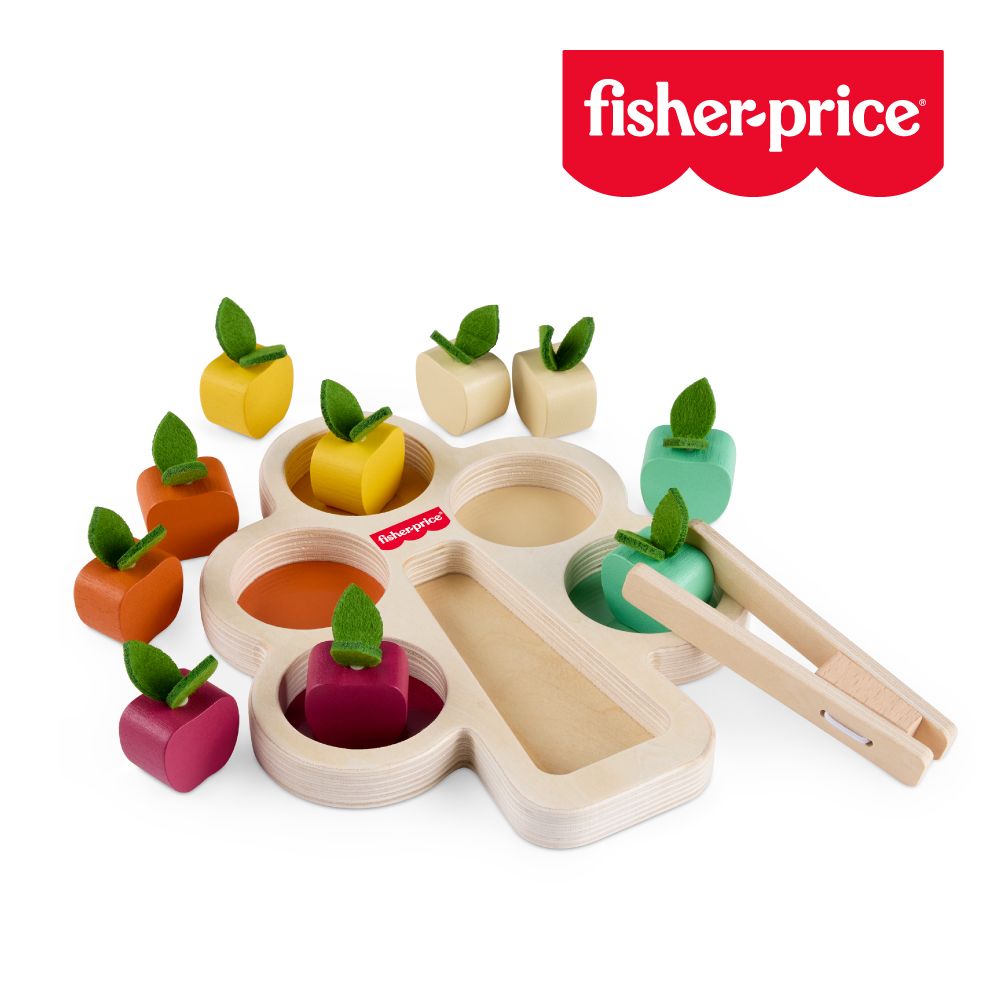 【Fisher price 費雪】木製蒙特梭利分類樹
