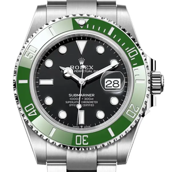 【Rolex 勞力士】Submariner Date 綠水鬼 126610LV 41mm