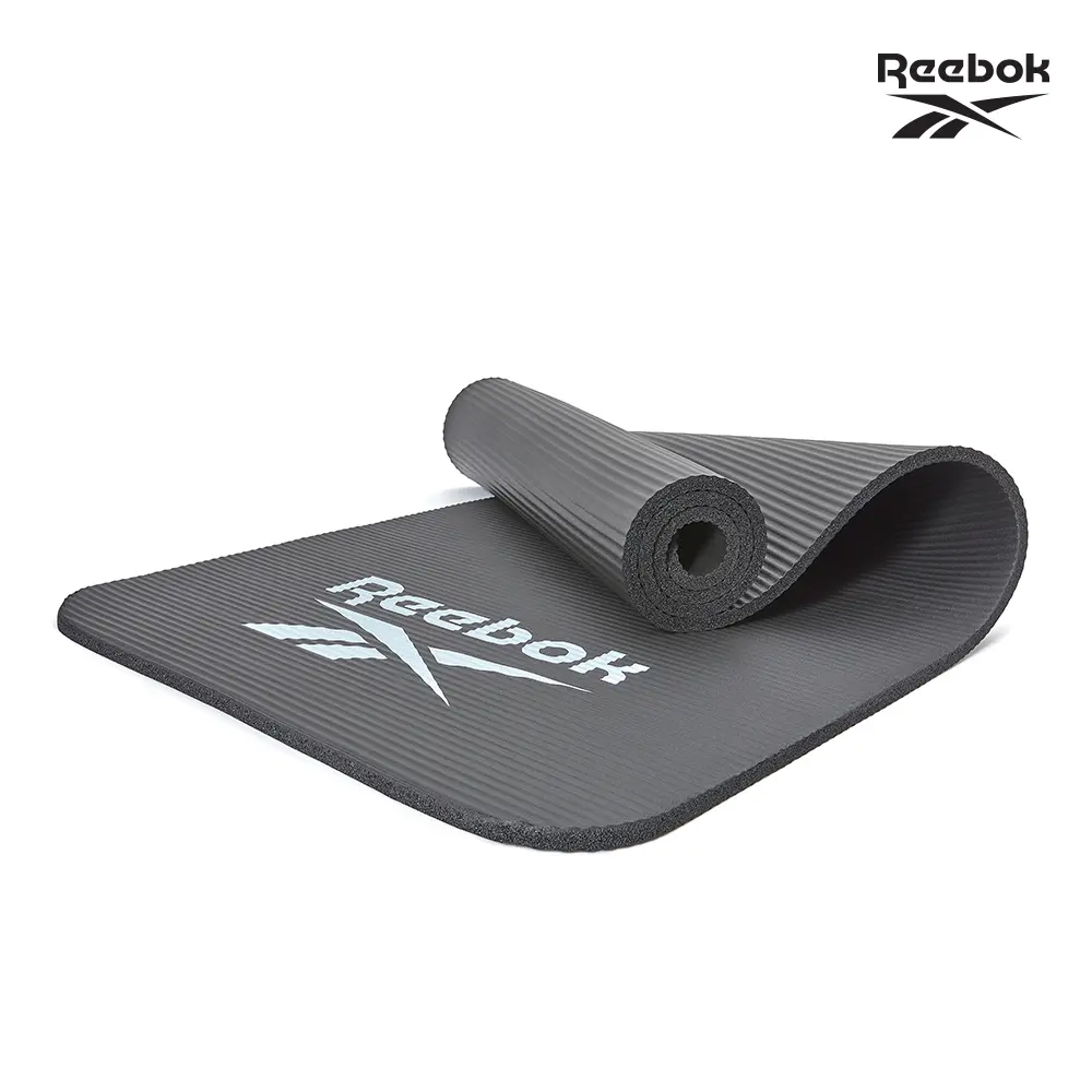 Reebok 銳步 全面防滑訓練墊-10mm (黑)