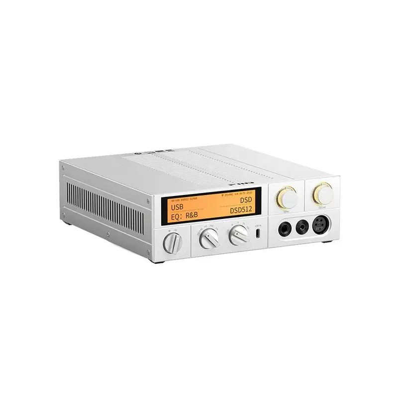 FiiO K17 桌上型解碼耳機功率擴大機/ 銀色款