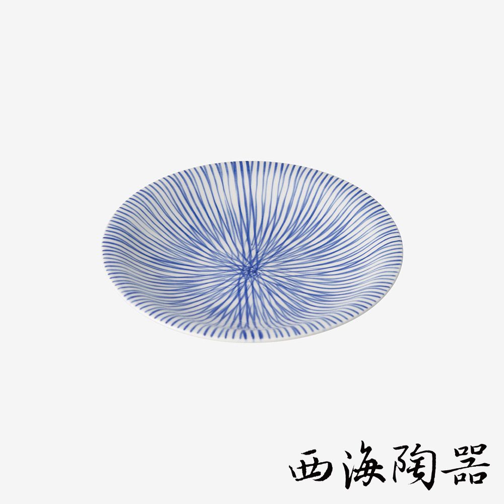 [西海陶器] 波佐見燒 十草紋點心碟