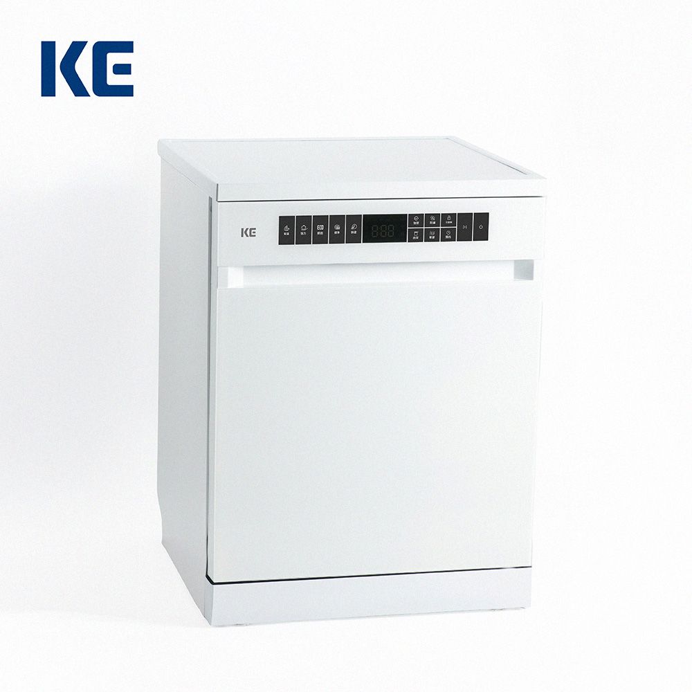 【嘉儀 KE】16人份 110V獨立式烘碗洗碗機 (KDW-656FW)