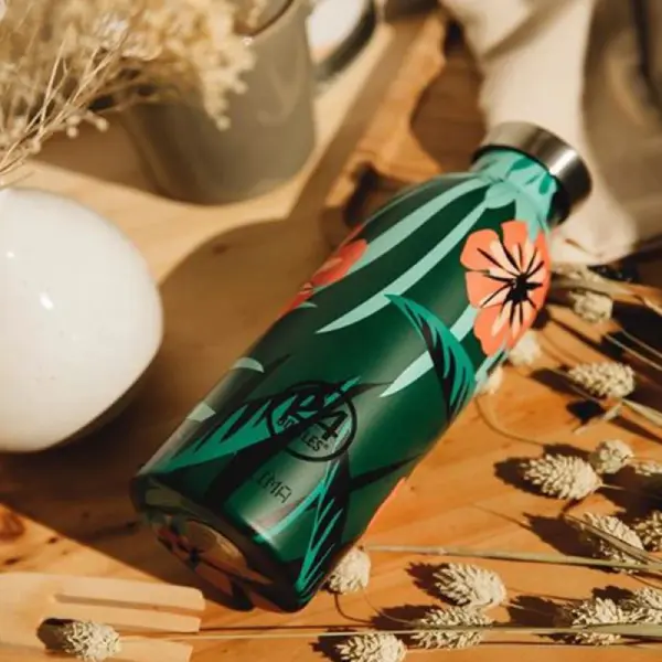 24Bottles 不鏽鋼雙層保溫瓶/ 500ml/ 熱帶風情