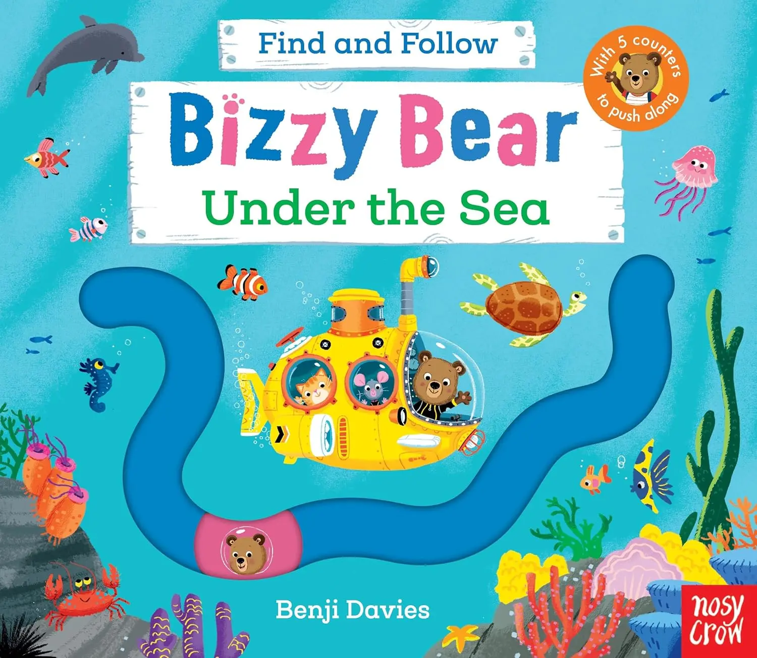 Bizzy Bear Find and Follow: Under the Sea (+QRcode音檔)