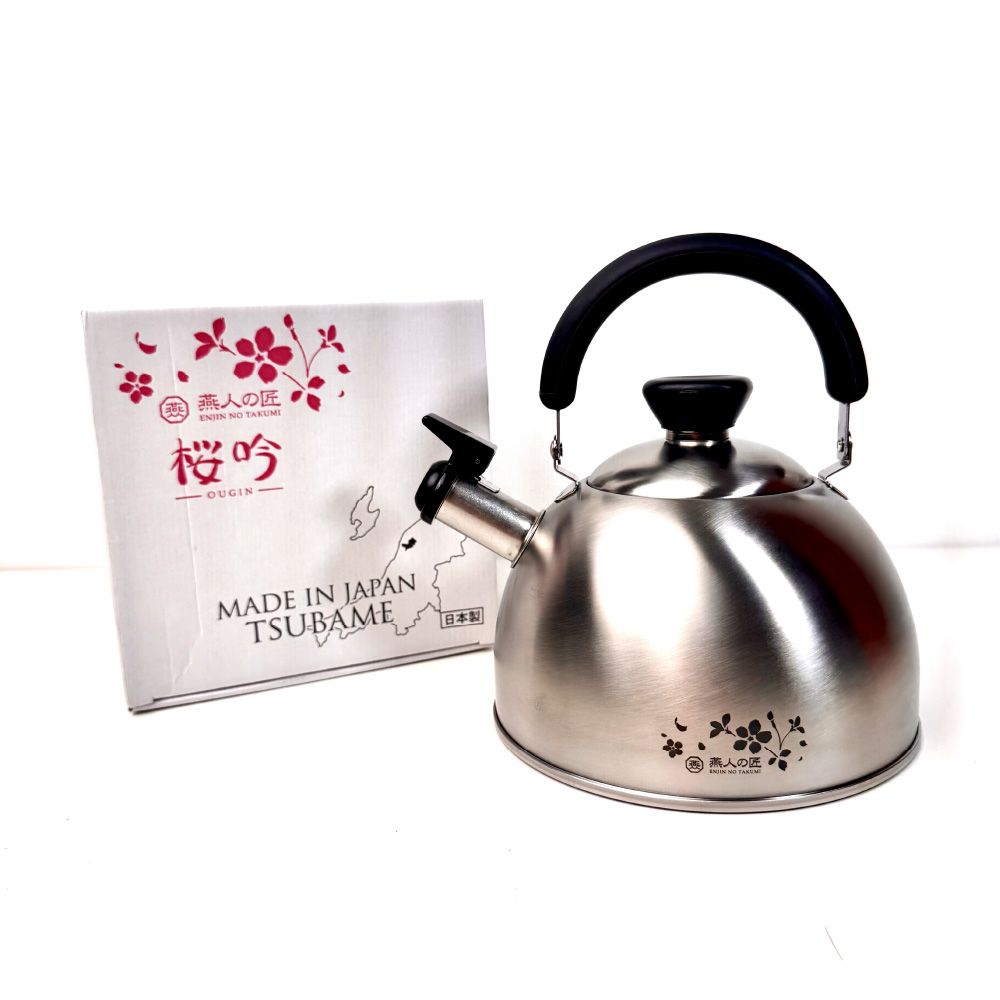 YOKOYAMA 燕人之匠｜日本製｜ 燕三條 ｜18-8 不銹鋼笛音壺 2.5L｜電磁爐可用｜ETS-501