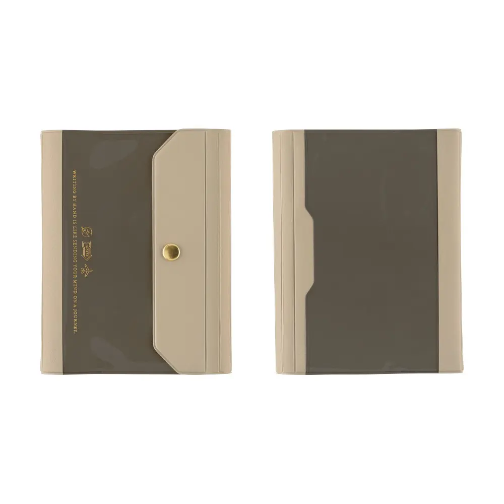 日本ほぼ日手帳A6書衣/ Alettone/ 灰