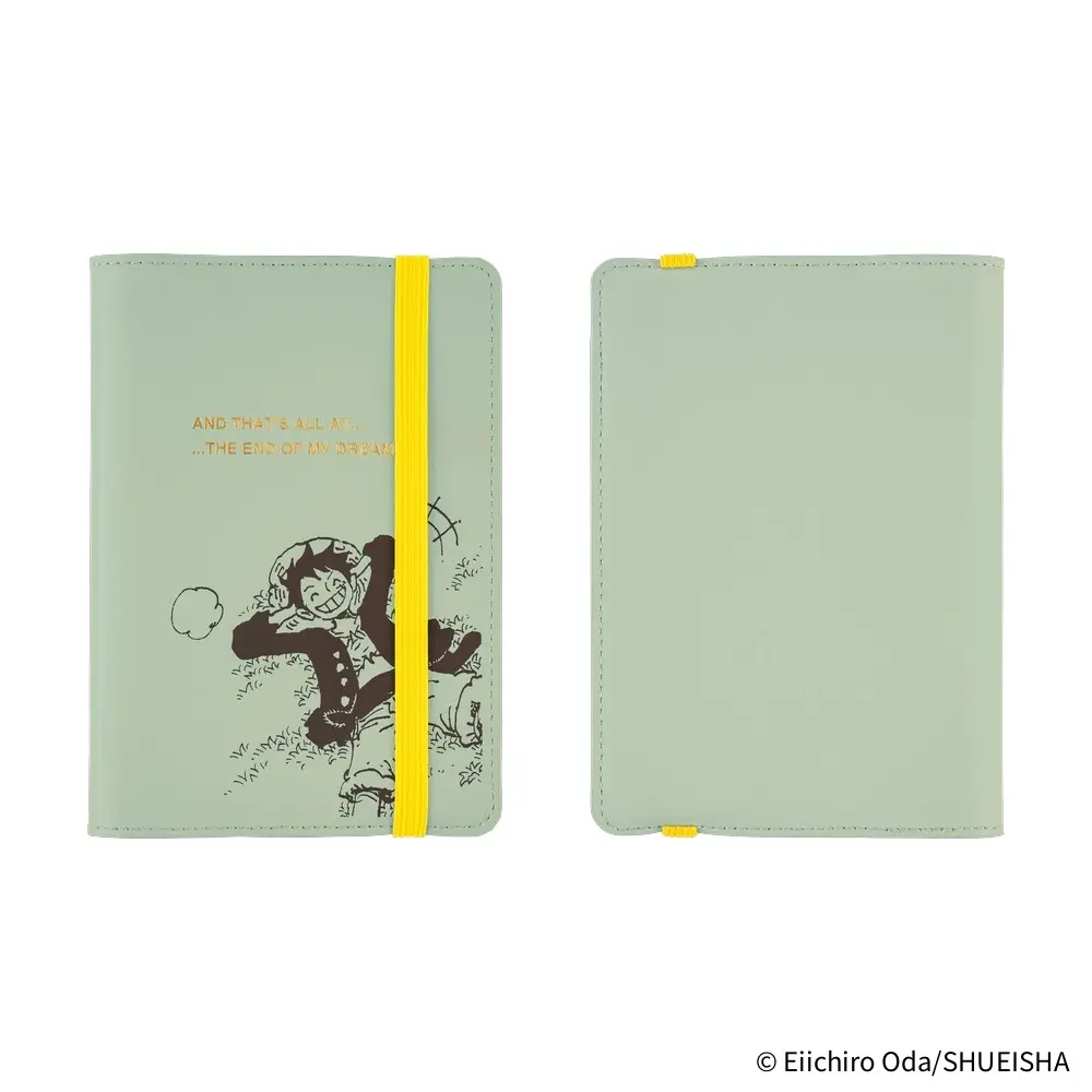 日本ほぼ日手帳A6書衣/ 航海王/ 魯夫的夢境結尾/ 薄荷綠
